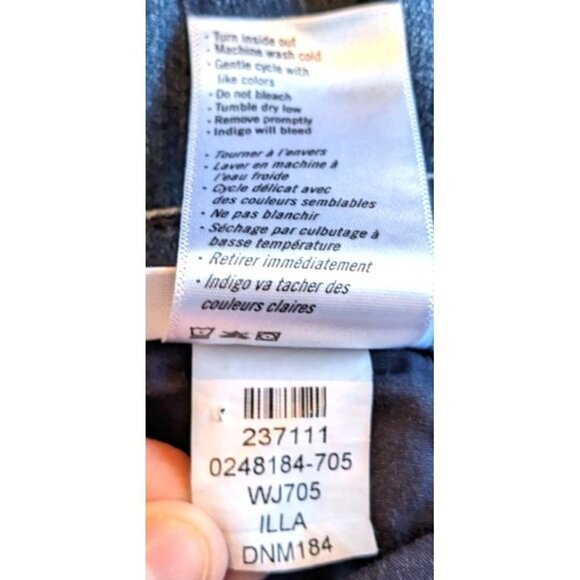 PAIGE Skyline Skinny Jeans Ankle Dark Wash Size 27 - Picture 5 of 6